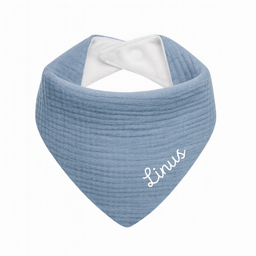 Personalisiertes Baby-Lätzchen (100% Baumwolle)