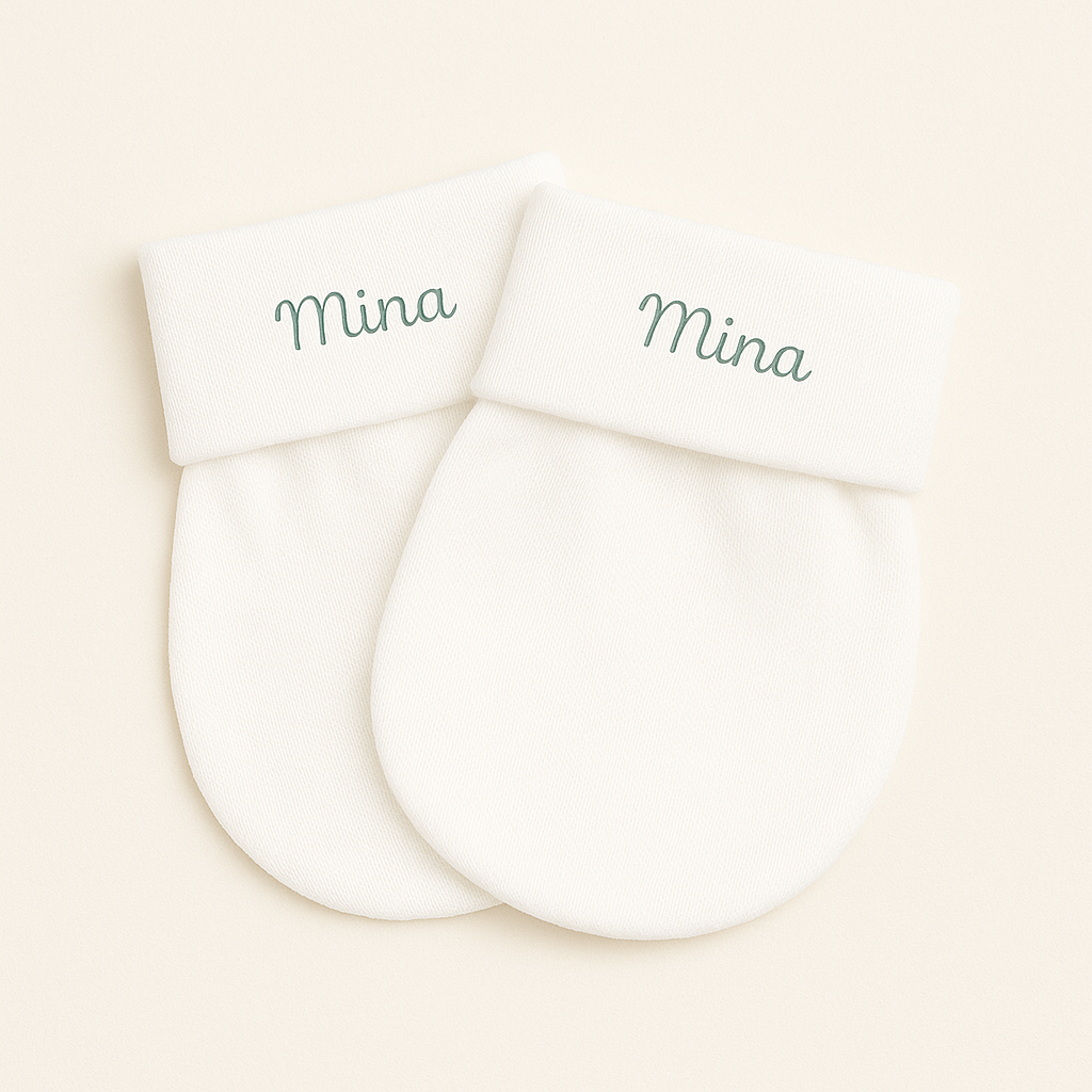 Personalisierte Baby-Fäustlinge