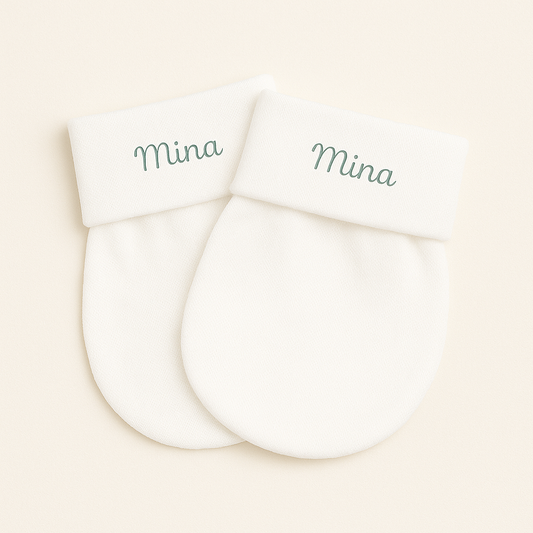 Personalisierte Baby-Fäustlinge