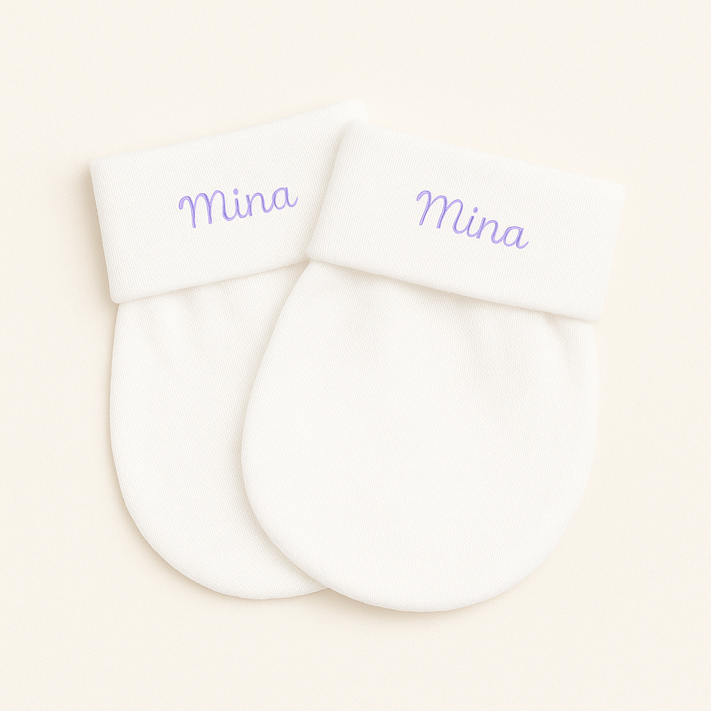 Personalisierte Baby-Fäustlinge