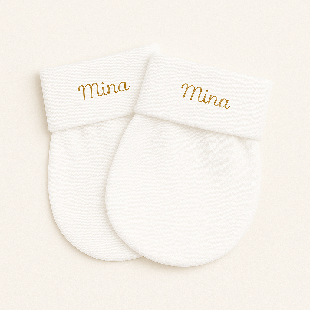 Personalisierte Baby-Fäustlinge