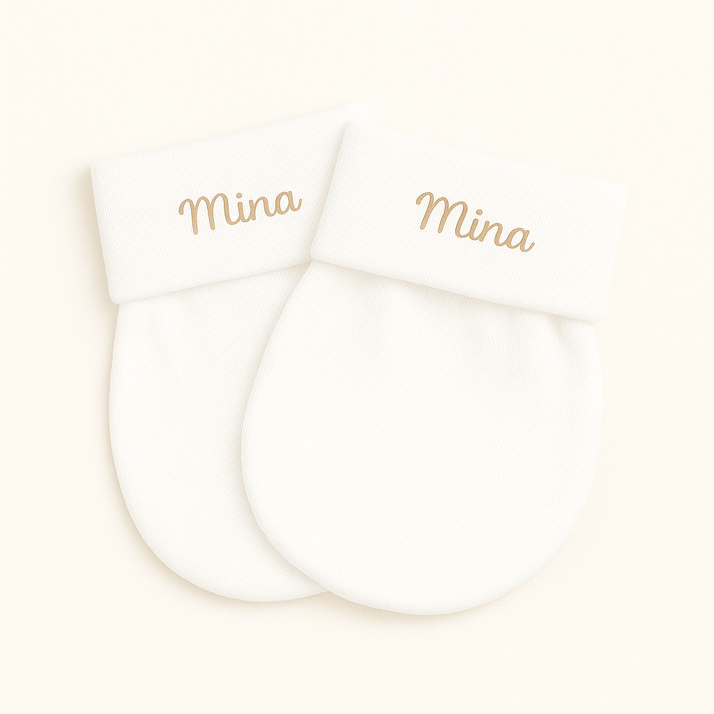 Personalisierte Baby-Fäustlinge