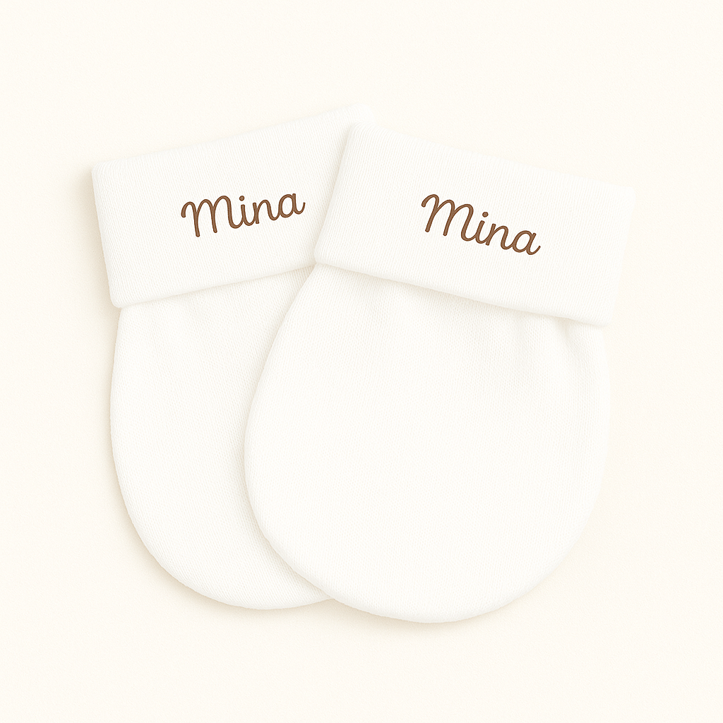 Personalisierte Baby-Fäustlinge