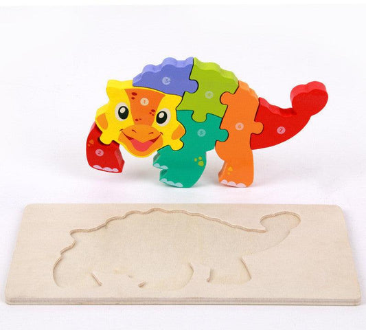 3D-Puzzle aus Holz