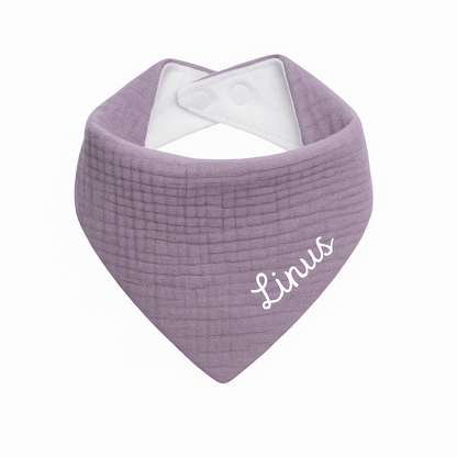 Personalisiertes Baby-Lätzchen (100% Baumwolle)