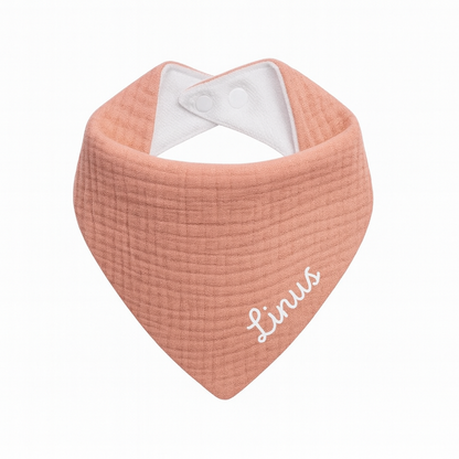 Personalisiertes Baby-Lätzchen (100% Baumwolle)