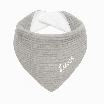Personalisiertes Baby-Lätzchen (100% Baumwolle)