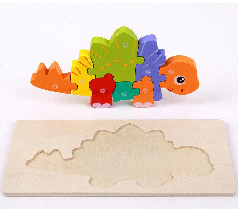 3D-Puzzle aus Holz