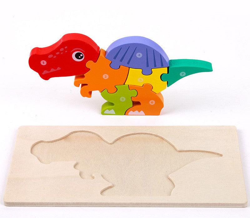 3D-Puzzle aus Holz